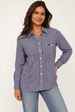 Thomas Burberry Vintage Shirt in Cotton- Size: L