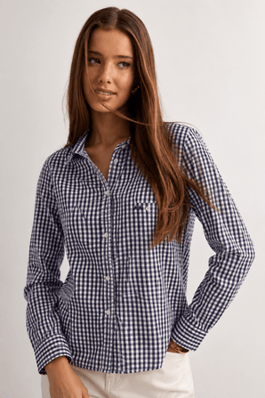 Thomas Burberry Vintage Shirt in Cotton- Size: L
