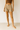 Cotton Shorts in Light Khaki Tone- Size: M