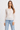 Embroidered White Ruffle Blouse - Size: S
