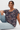 Viscose Blouse with Flutter Sleeves- Size: XXL