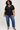 V-Neck Peplum Blouse - Size: XL