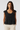 Sheer Scoop Neckline Blouse - Size: XL