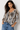 Neutral Leopard-Print Blouse - Size: S