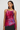 Vibrant Magenta Halterneck Top - Size: S/M
