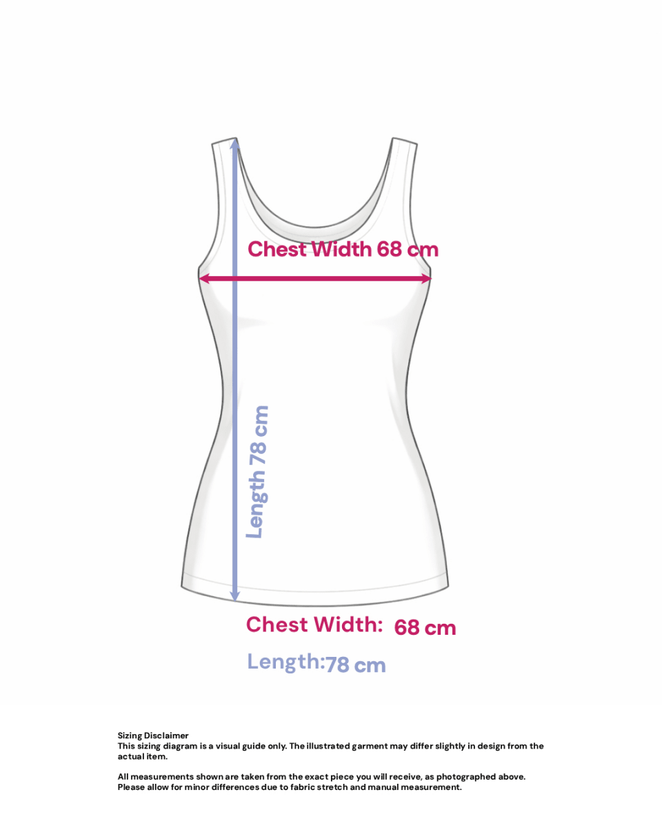 Golden Leaf Tunic/ Blouse in Organic Cotton- Size: XXXL — measurements