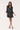 Black & White Bell Sleeves Dress - Size: M