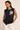 Sleeveless Top with Asymmetrical Hem- Size: L