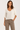 Textured V-neck Top with Ruched Sleeves- Size: M
