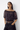 Zara Pure Silk Blouse in Soft Violet Tones - Size: L