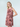Red Leopard Sleevless Dress - Size: M