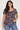 Viscose Blouse with Flutter Sleeves- Size: XXL