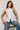 Sleeveless High-Neck Cream Blouse - Size: XS