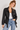 Black Belted Safari Jacket - Size: XXS/XS