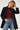 Black Waist Defining Coat - Size: L