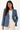 Blue & Grey Checked Blazer - Size: M