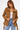 Brown Belted Short Coat - Size: M