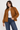 Faux Suede Jacket in Tan- Size: XL