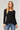 Black Textured Knit Sweater- Size: XS/S