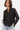 Dark Sheer Blouse in Straight Fit- Size: M/L