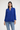 Simple Blouse in Royal Blue- Size: M