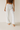 Wide Leg Lounge Pants in Delicate Floral Print - Size: L