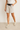 Light Grey Linen Shorts with Detachable Belt- Size: XS