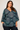 Beaded Blouse with Kimono-style Sleeves- Size: XL/XXL