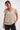 Cotton Lace Trim Blouse with Sequin- Size: L