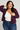 Maroon Cropped Cardigan _Size: XXL