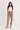 Pinstriped Trousers in Tan- Size: M