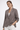 Soft Fabric Blazer with Herringbone Pattern- Size: L