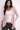 Waterfall Knit Cardigan in Dusty Pink- Size: M