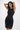 Slim Bodycon Dress in Velvet Fabric - Size: S/M