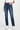 Straight Blue Jeans with Medium Wash- Size: S
