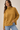 Mustard Brown Sweater in Boxy Fit - Size: M