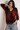 Diesel Hooded Knit Sweater in Black and Red- Size: XS