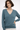 100% Extra Fine Merino Wool V-neck Sweater - Size: L