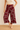 Flowy Burgandy  Culottes- Size: S