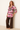 Cotton Ruffle Detail Checkered Shirt - Size: S