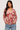 Complex Pattern Sheer Blouse - Size: XS