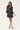 Black & White Bell Sleeves Dress - Size: M