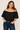 Smocked Puff Sleeve Peasant Blouse- Size: XXXL