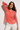 Coral Utility Pocket Blouse- Size: M