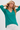 Rich Emerald Green Blouse in Viscose- Size: XS