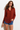 Lightweight Hight-Low Blouse in Rust - Size: S