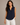 Navy Casual Blouse in Viscose Blend - Size: XS