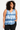 Tie-dye V-neck Blouse - Size: XXL