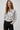 Graffiti Print Cropped Shirt in Viscose- Size: S
