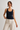 Black Scoop Neck Tank Top - Size: M
